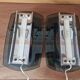 Pair of smoked glass wall lights - Veca editions, Fontana Arte - Design 1970