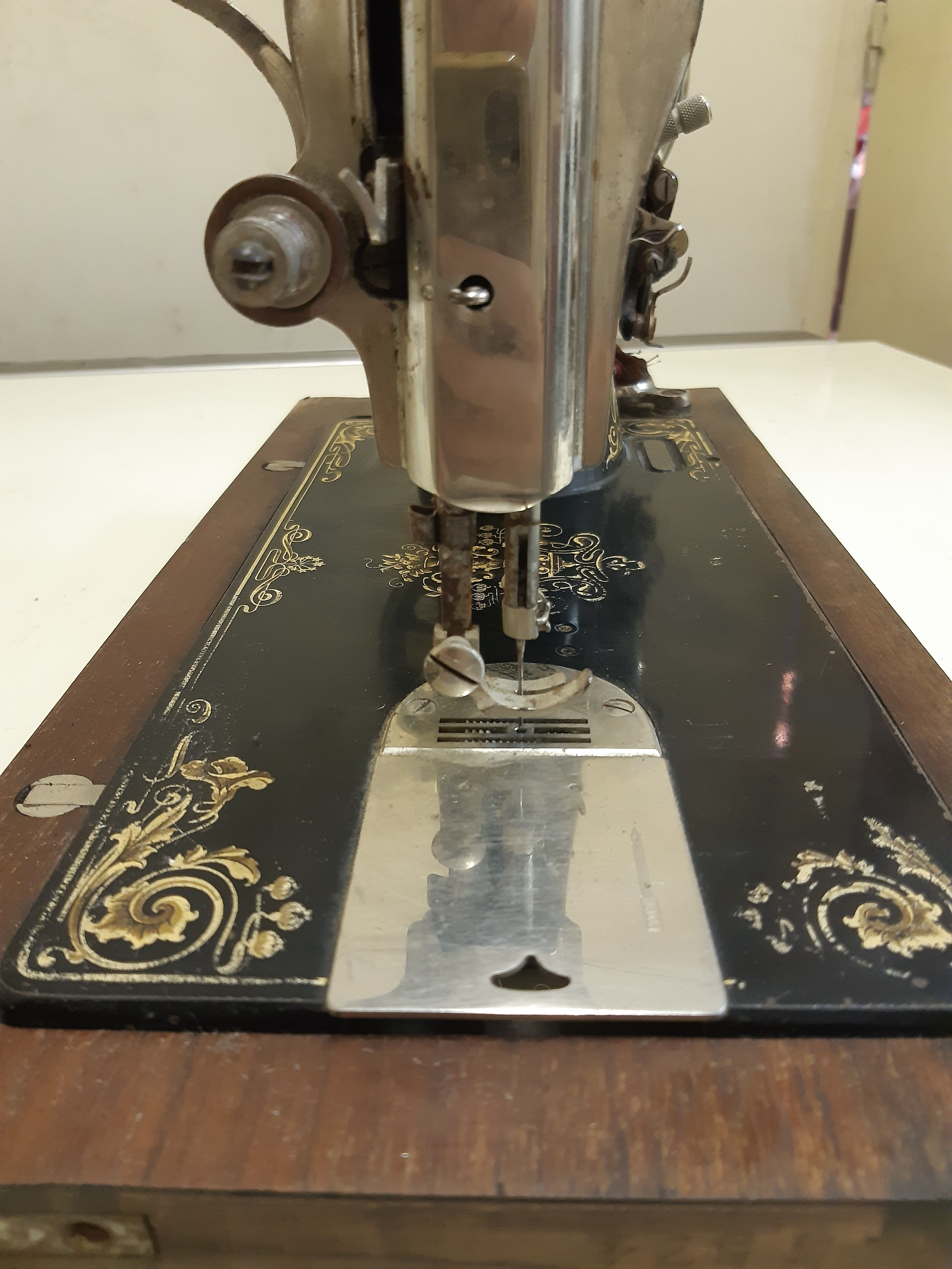 Old sewing machine