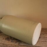 Vintage stoneware liqueur bottle
