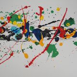 Sam francis - harmony of colors, 1992 - original lithograph
