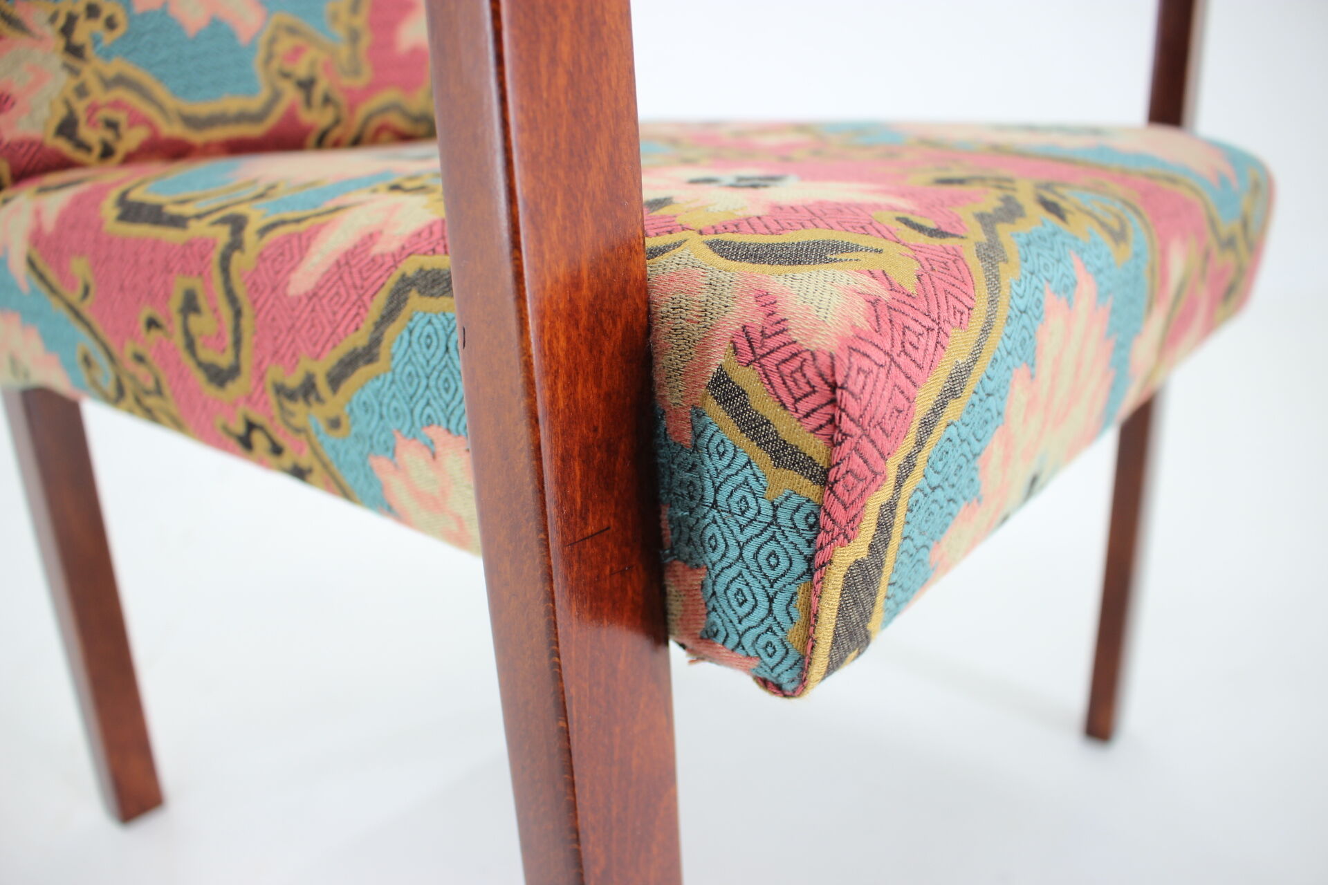 1930s Bentwood Beech Armchair ,Czechoslovakia