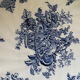 Vintage blue tea/coffee service Bountiful Design by Myott