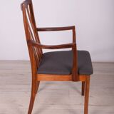 Mid-Century Teak and Fabric Dining Chairs by Leslie Dandy for G-Plan, 1960s, Set of 6