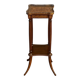 Table d'appoint de style Louis XVI en bois et placage