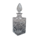 A molded Crystal whiskey decanter