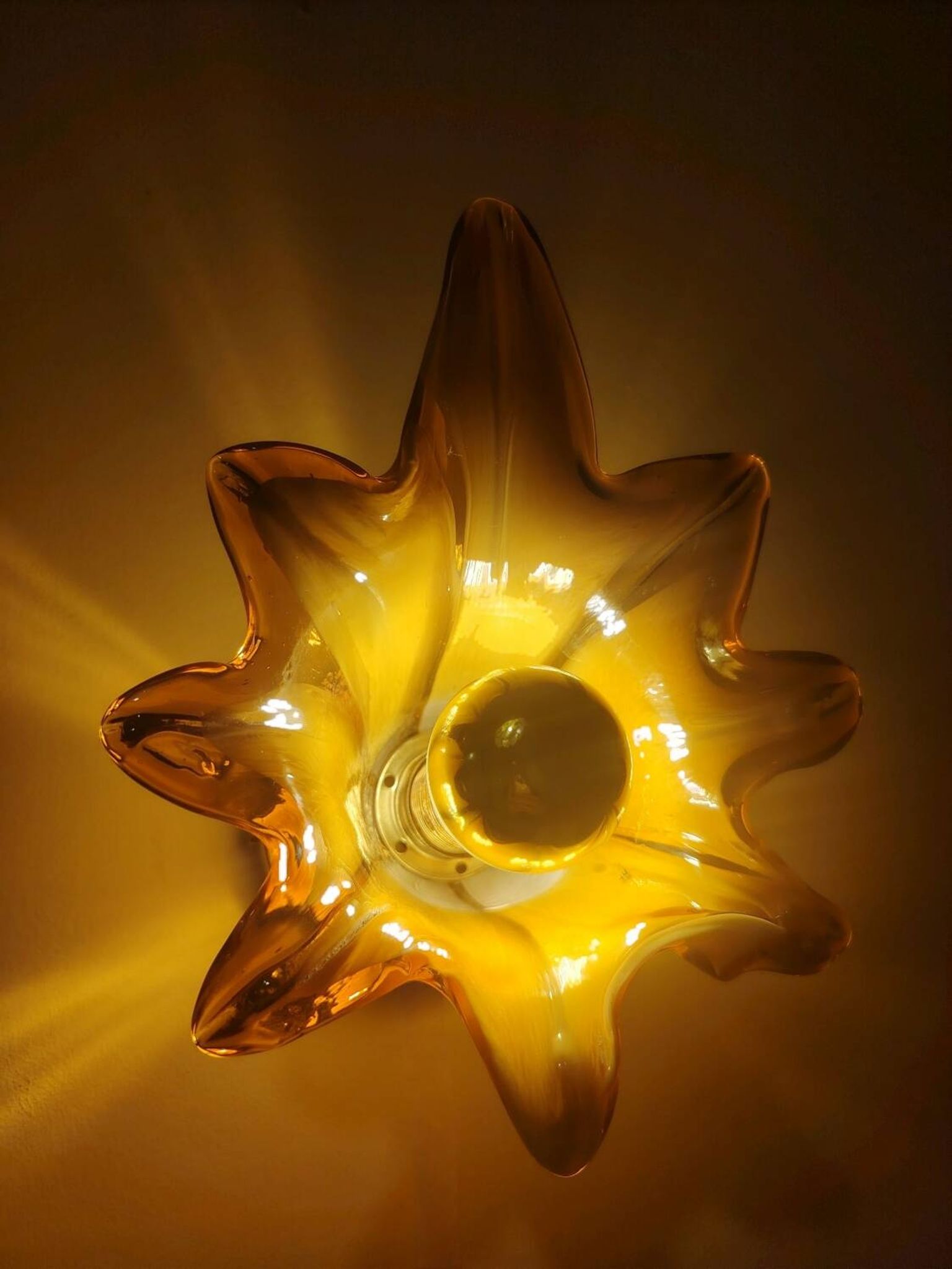 Murano vintage wall light