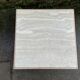 Roche Bobois travertine coffee table, 1980