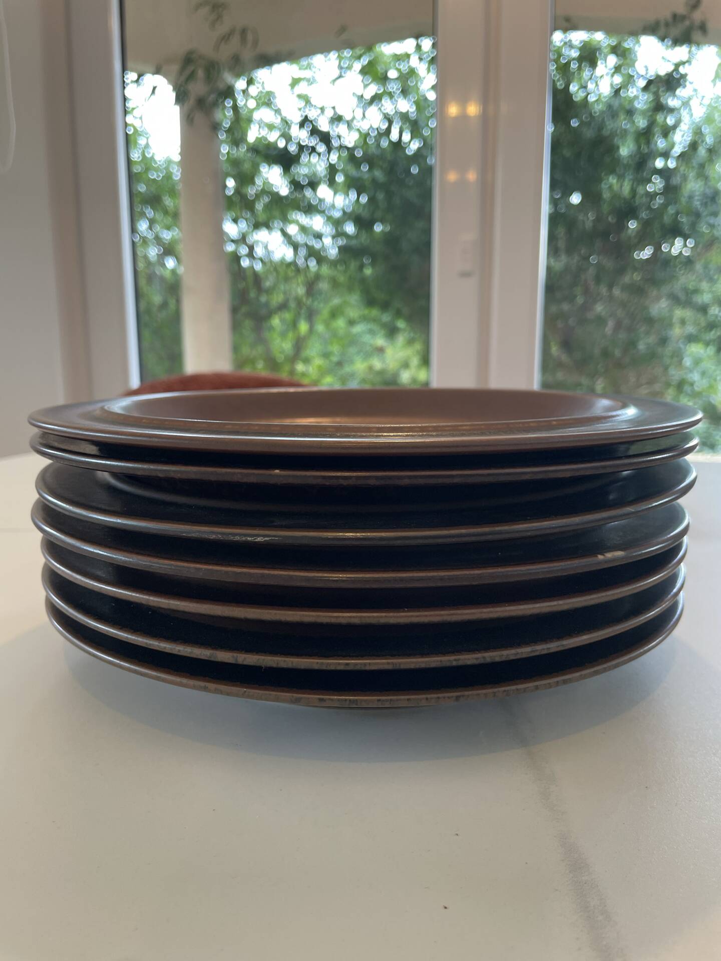 Arabia Ruska 7 grandes assiettes, by Ulla Procopé