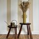 Paire de tabourets tripodes anciens
