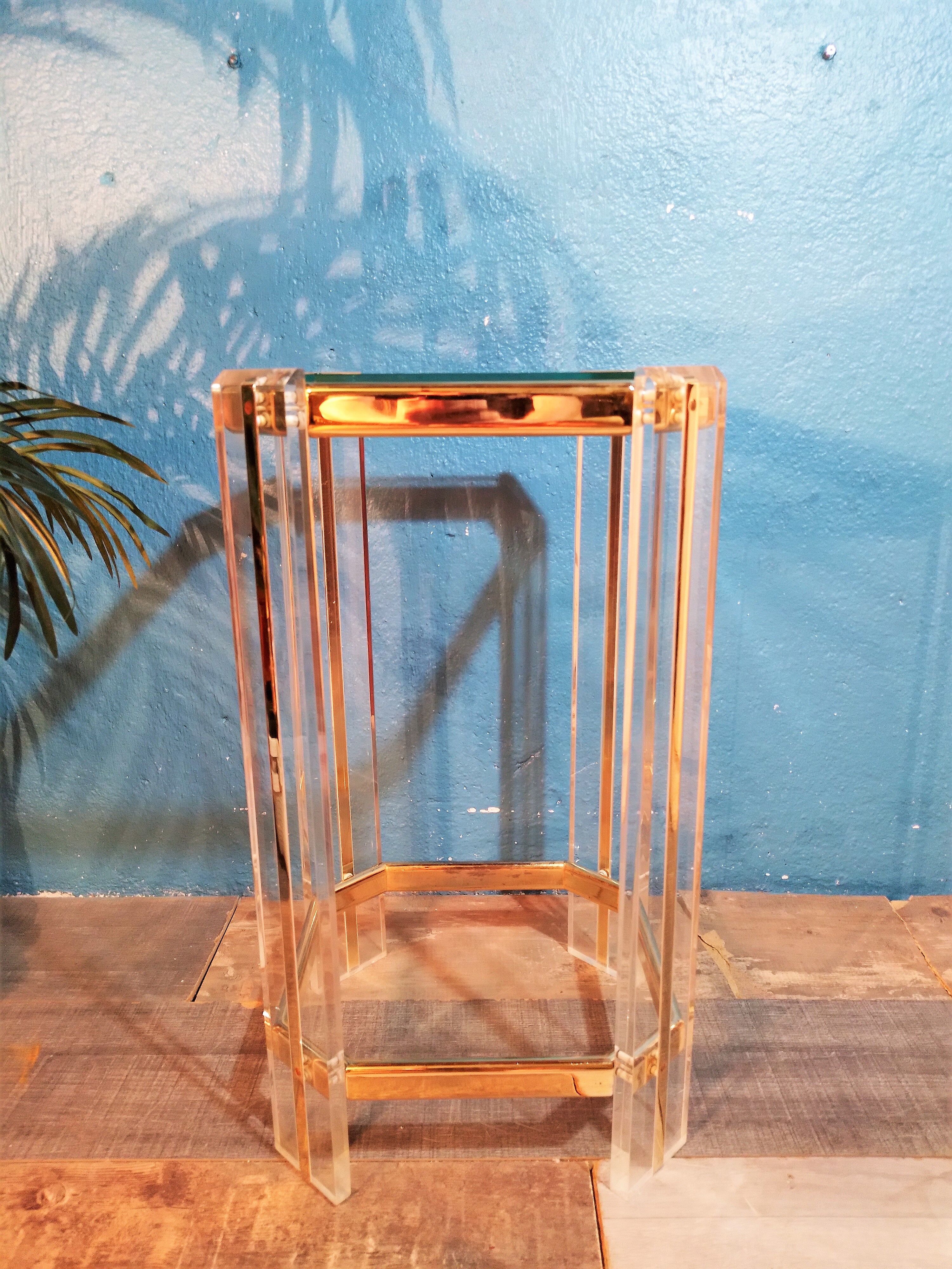 Lange end table 1970s