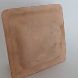 Pink ceramic soap dish