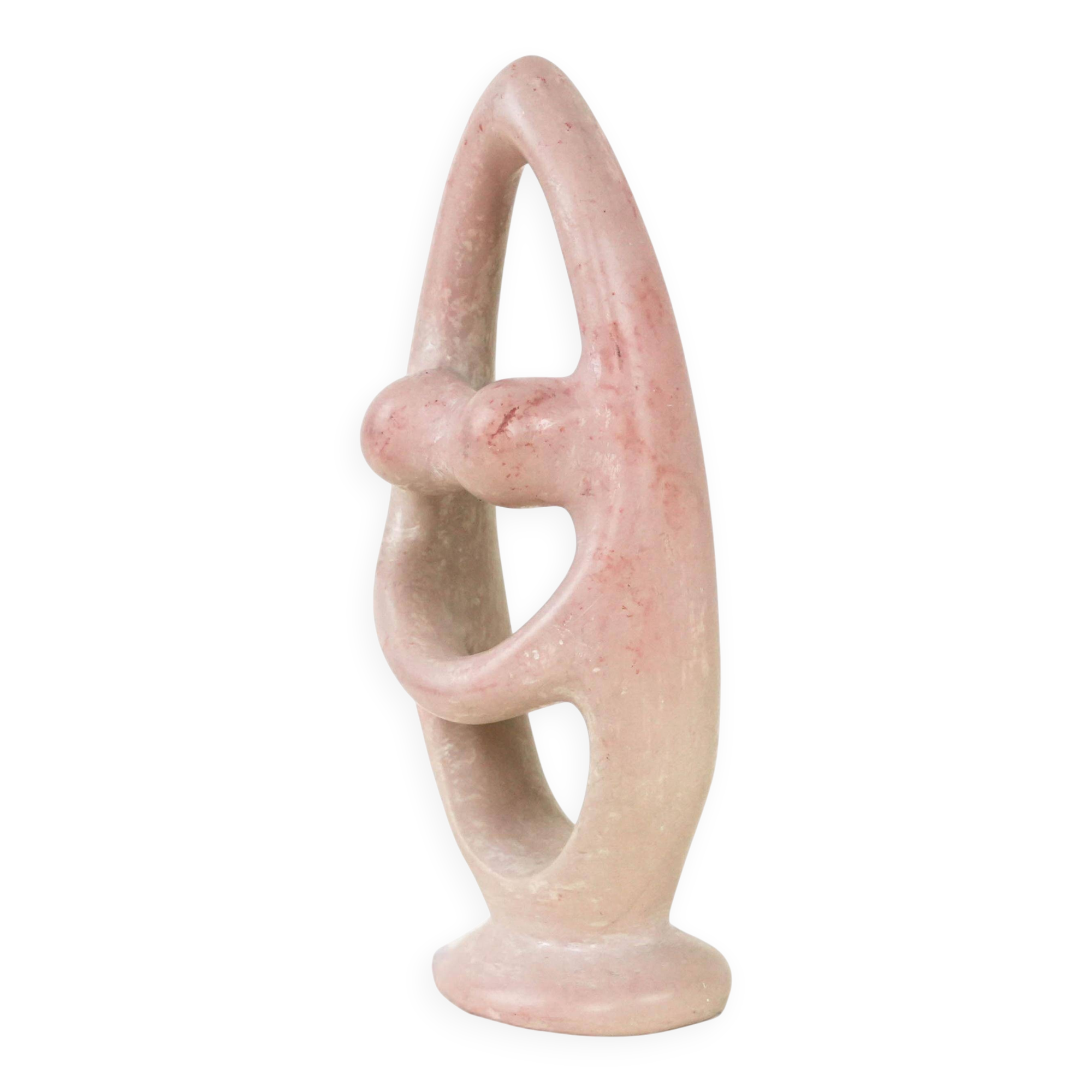 Stone sculpture symbolising bonds, Danish design, 1980s, made in Denmark