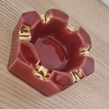 Art Deco earthenware ashtray