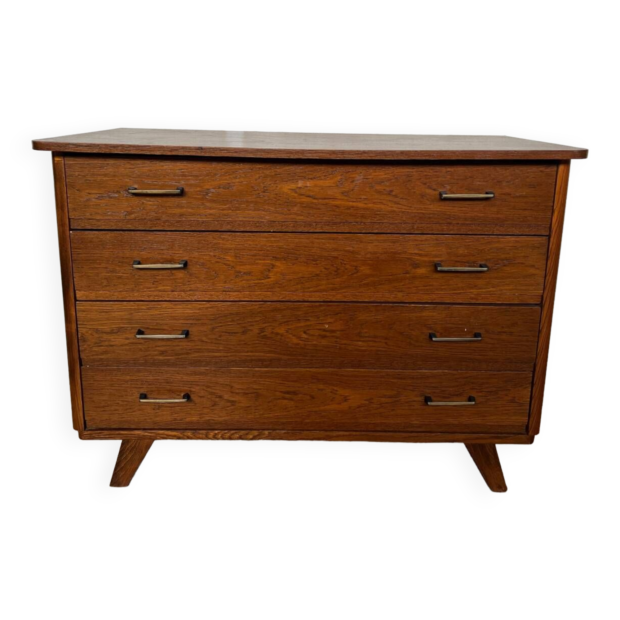 Commode vintage pieds compas 1950