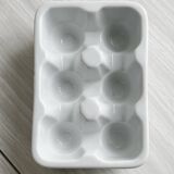 Porcelain egg box, fridge storage box.