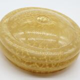 Lampshade in speckled clichy glass