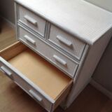 Commodus rotin patine shabby