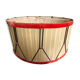 Lustre 1960 form white and red drum