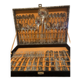 Old 51-piece cutlery set with Achille Princet hallmarks