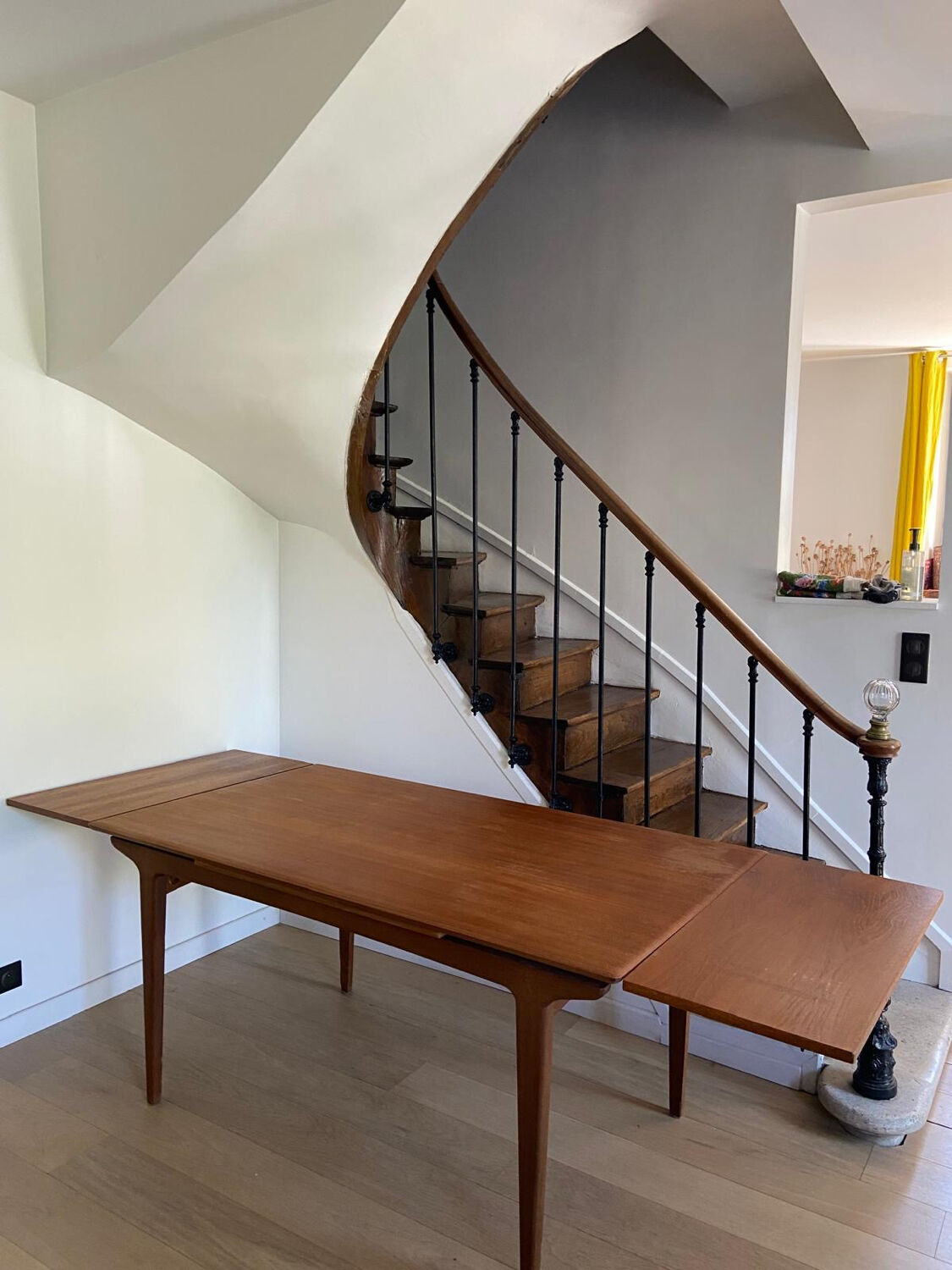Scandinavian table in teak