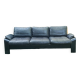 3 seater leather sofa 1970