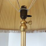 Golden tripod floor lamp