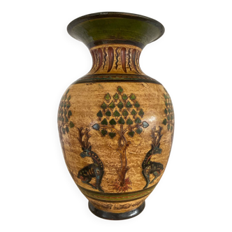 Italian Montopoli Val d'Arno vase signed