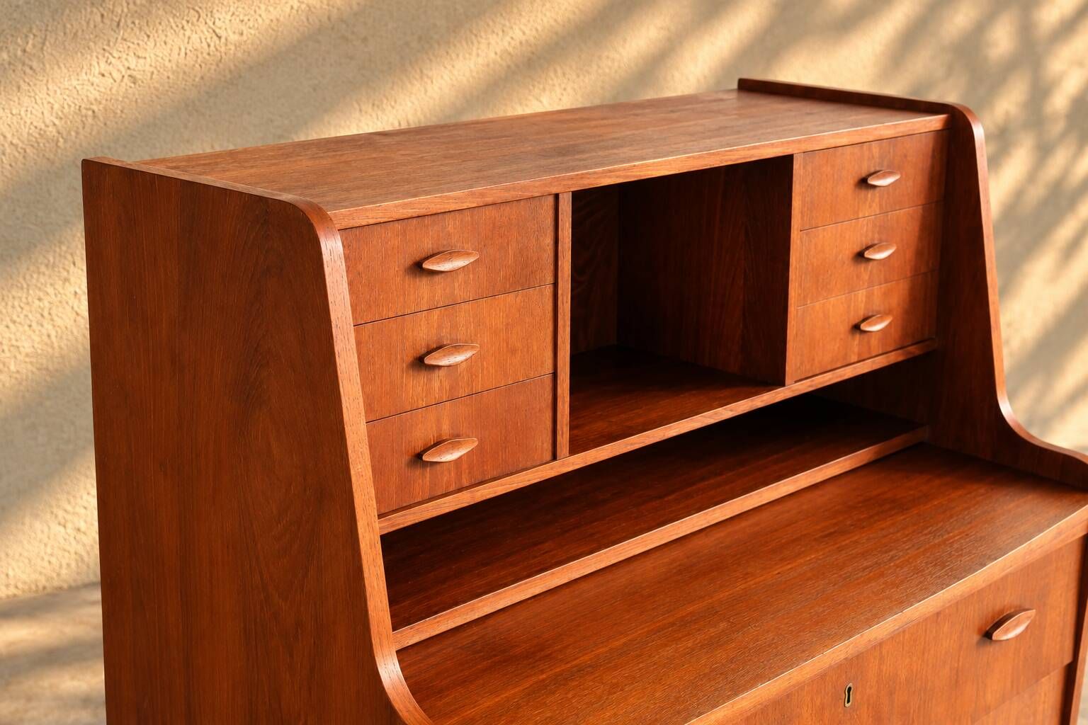 vintage secretary desk | cabinet | 1960s | Danish