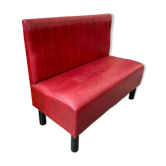Ancienne banquette de bistrot
