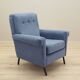 Blue armchair, Italian design, 1970s, production: Italy