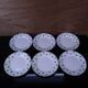Set of 6 dessert plates 5200 Sarreguemines and Digoin Vintage