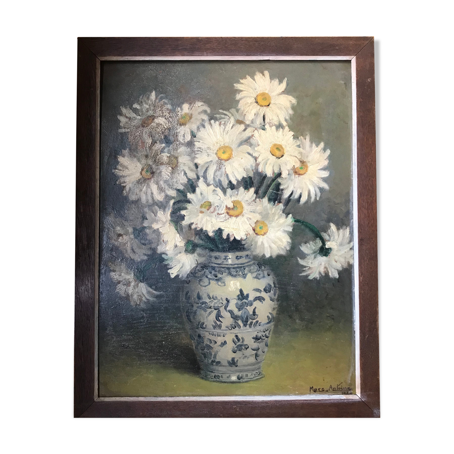 Tableau marguerite ancien
