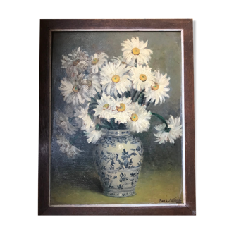 Tableau marguerite ancien