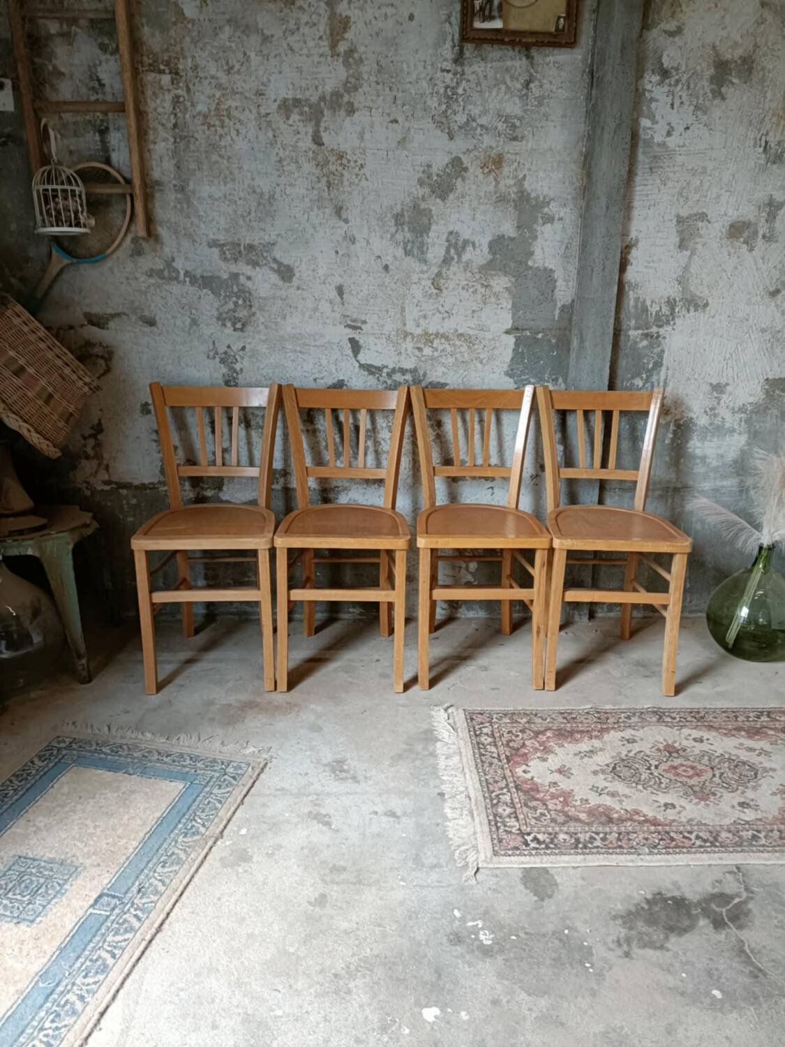 Set of 4 bistro chairs