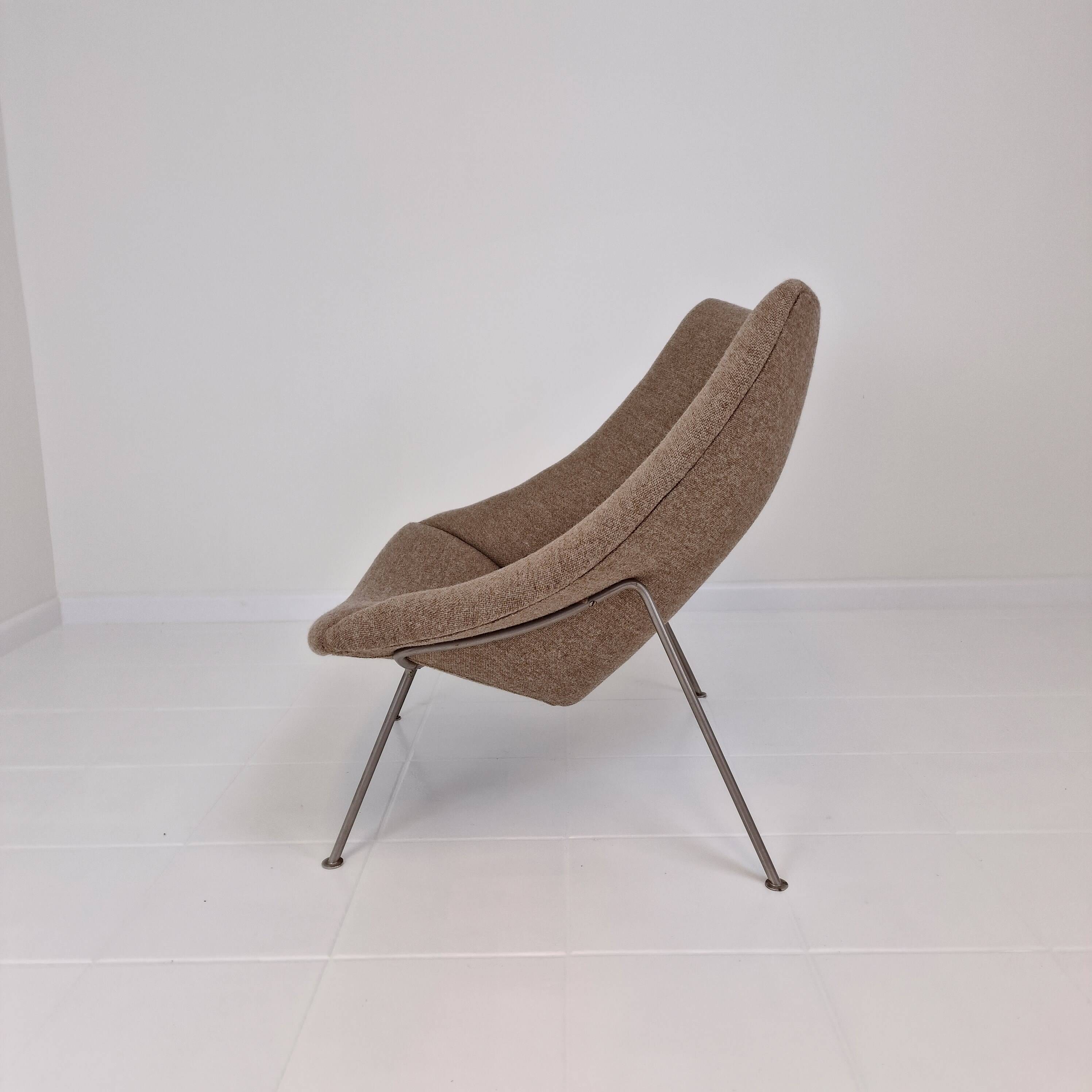 Oyster Chair with Ottoman by Pierre Paulin for Artifort, 1960s