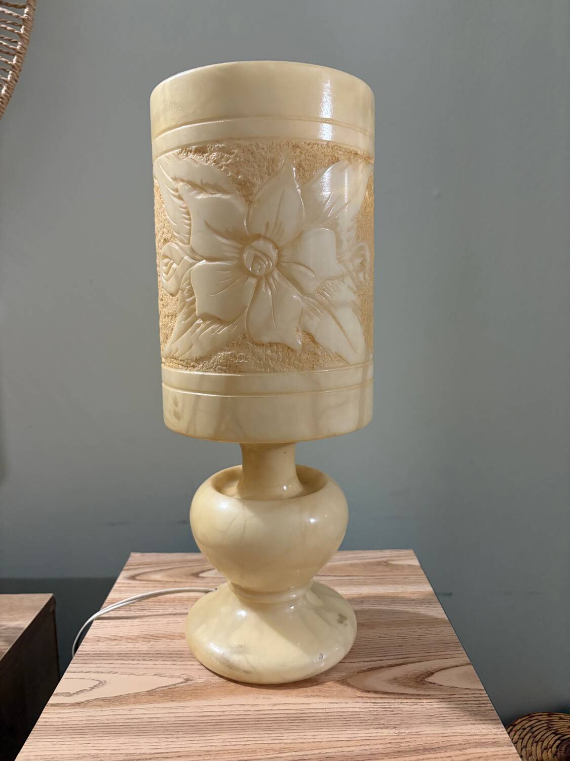 Lampe en albâtre 40cm