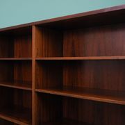 Bibliothèque en palissandre, design danois, années 1960, fabriquée par Omann Jun
