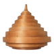 Midcentury Veneer Pendant in style of Hans-Agne Jakobsson, Denmark, 1970s