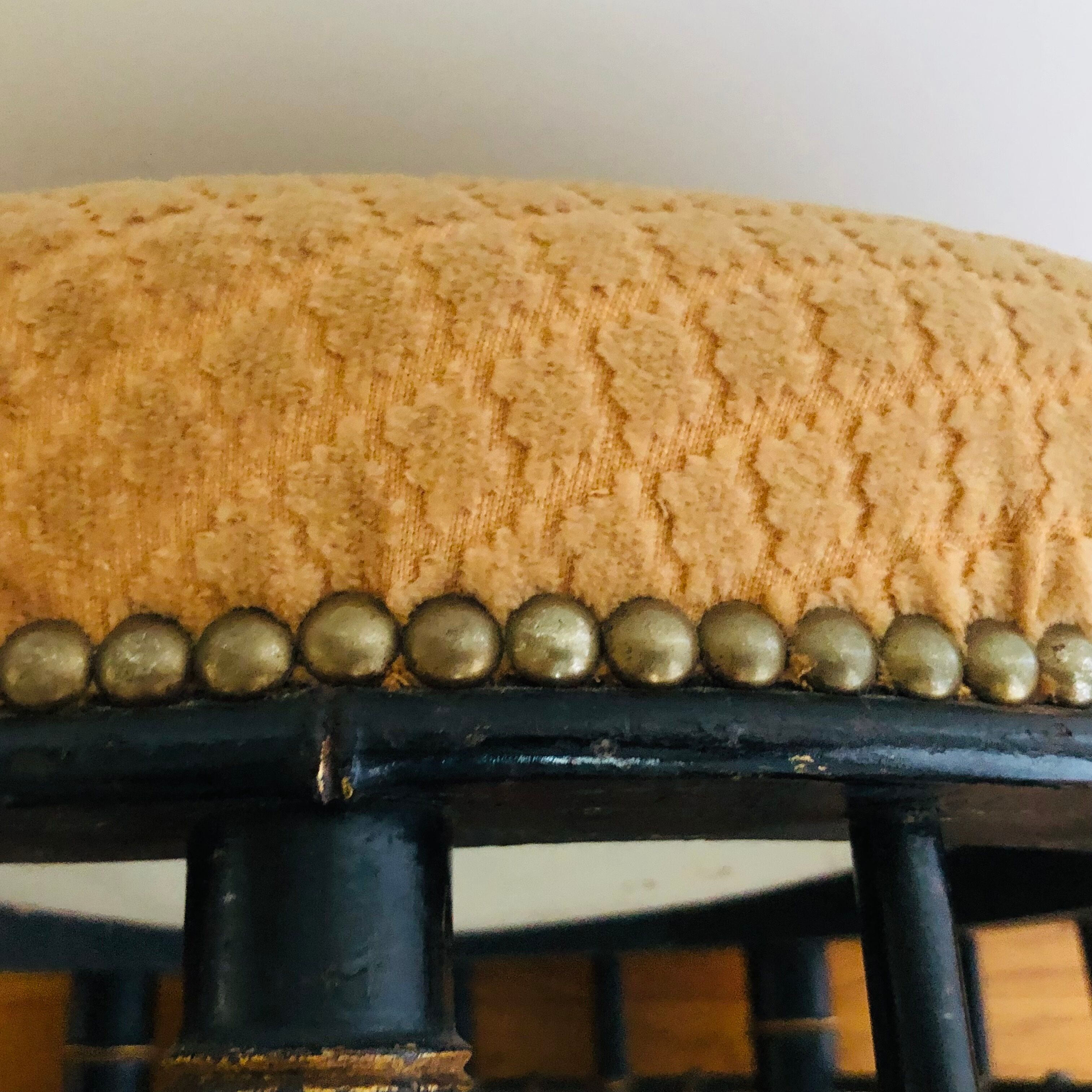 Napoleon III wooden stool