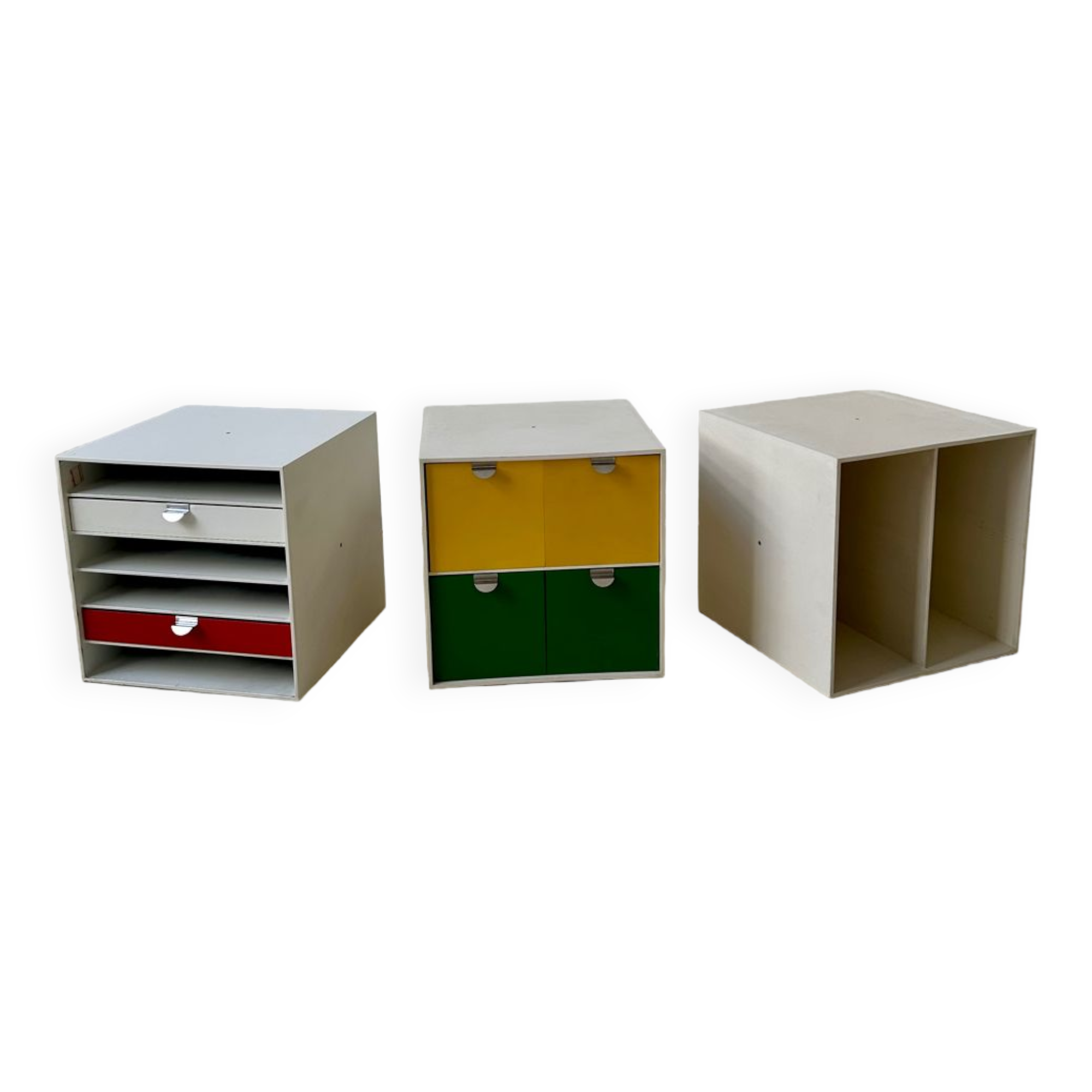 Set of 3 storage cubes Palaset by Ristomatti Ratia for Treston, 1970