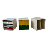 Set of 3 storage cubes Palaset by Ristomatti Ratia for Treston, 1970