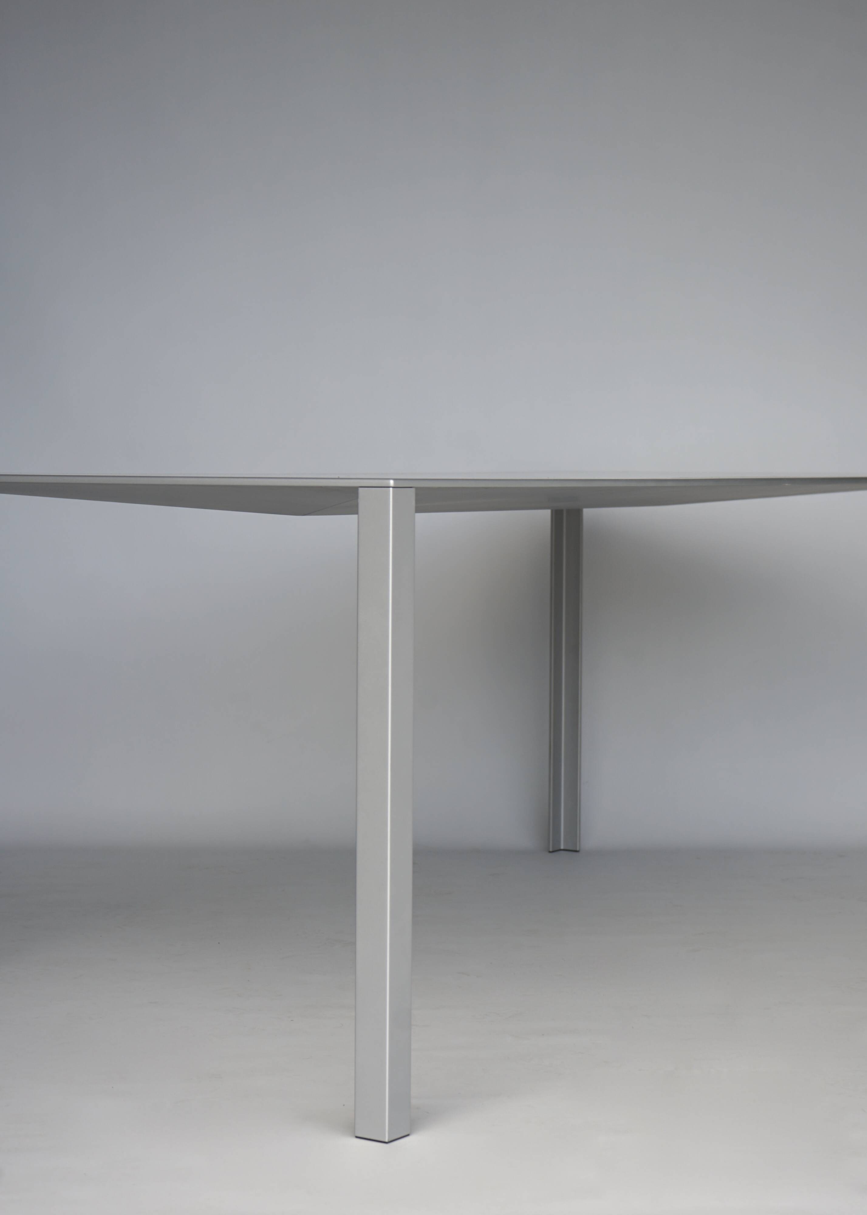 Minimalist table "Less" by Jean Nouvel for Molteni. 1990s.