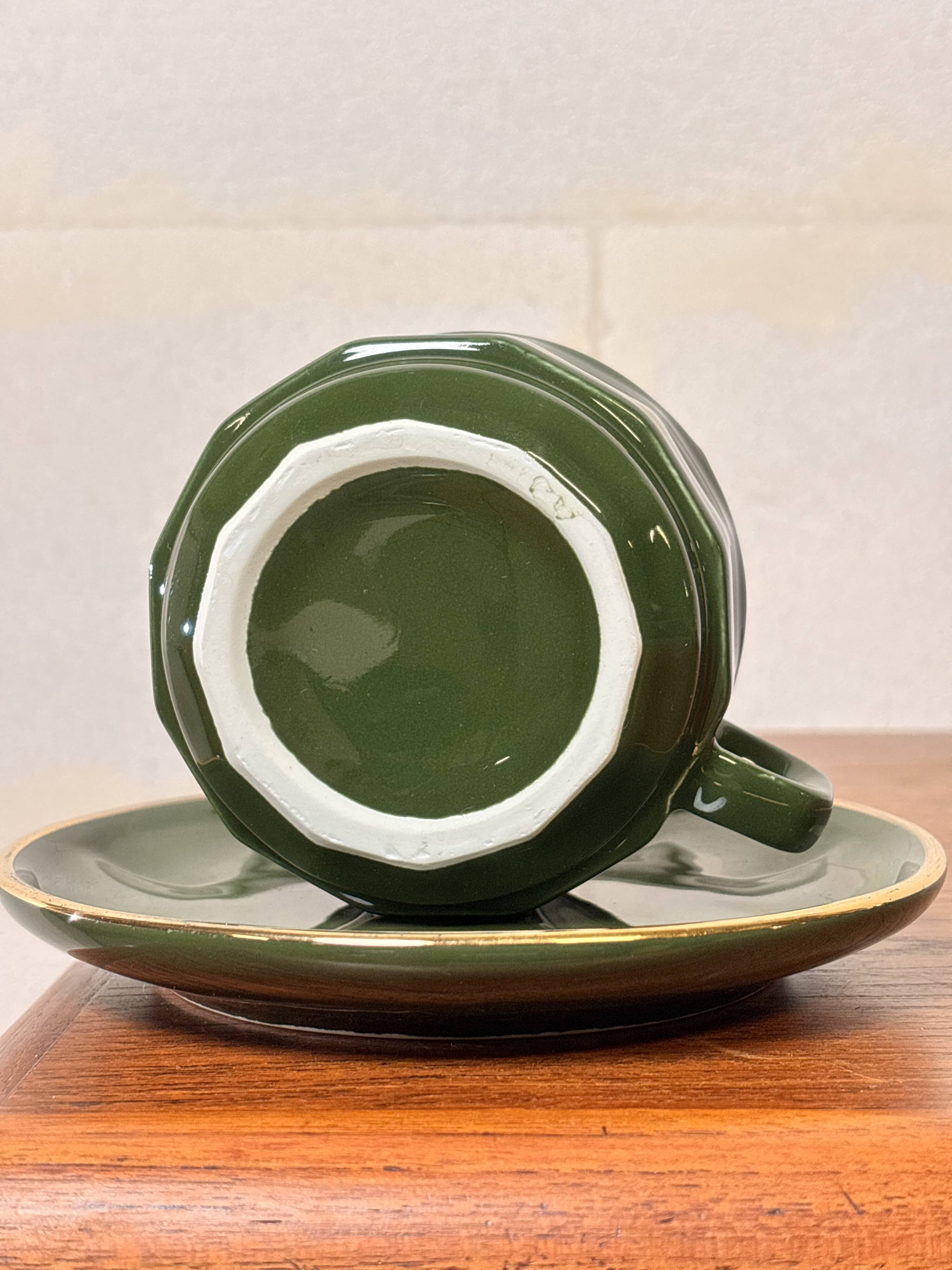 Apilco Set by Yves Deshoulières Olive ⎜1980s