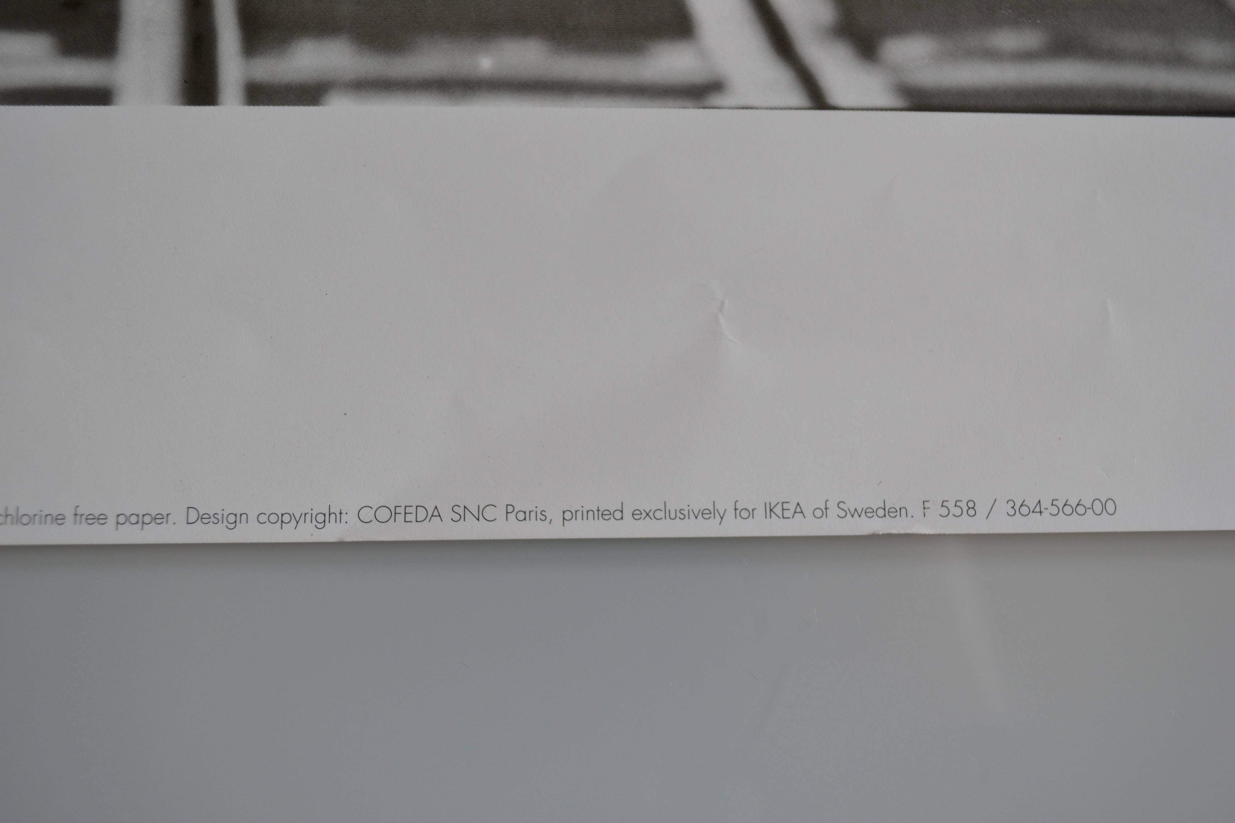 Todd Walker - California street San Francisco 1964 poster art print Ikea 1997