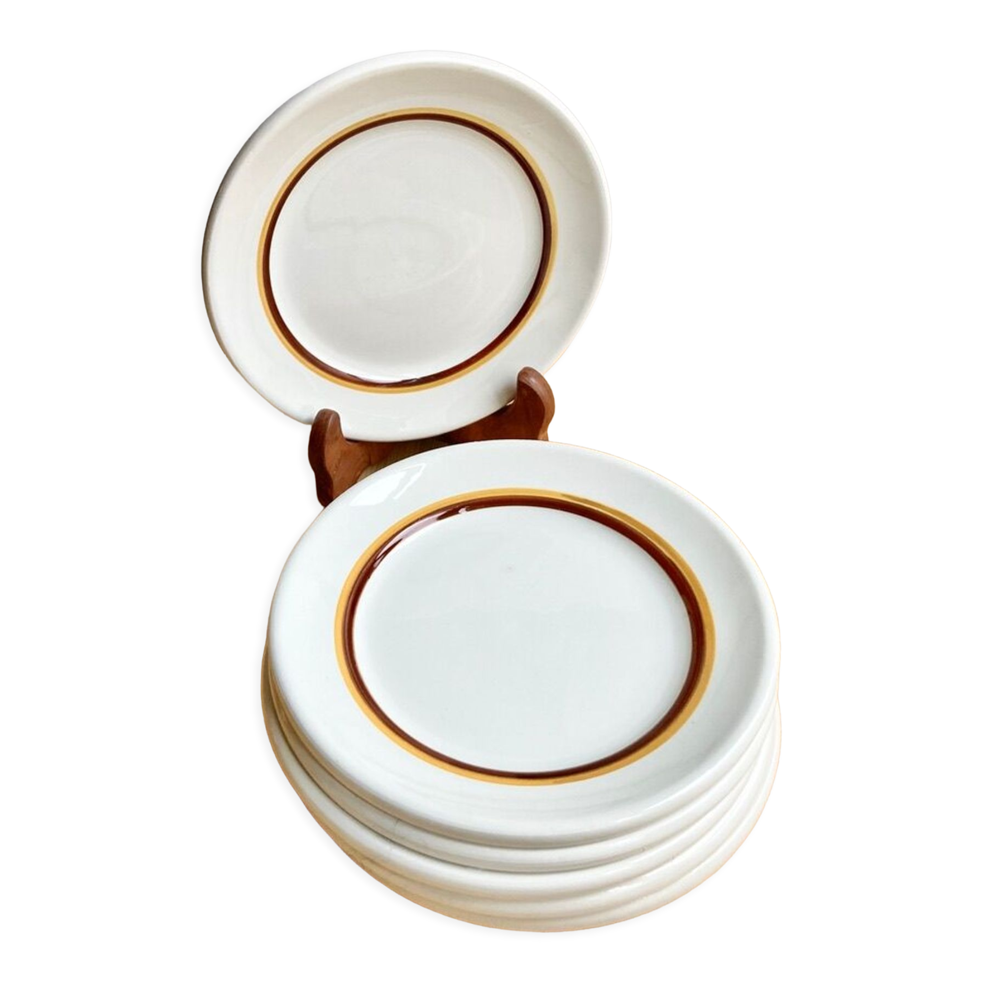 6 plates Digoin 1930