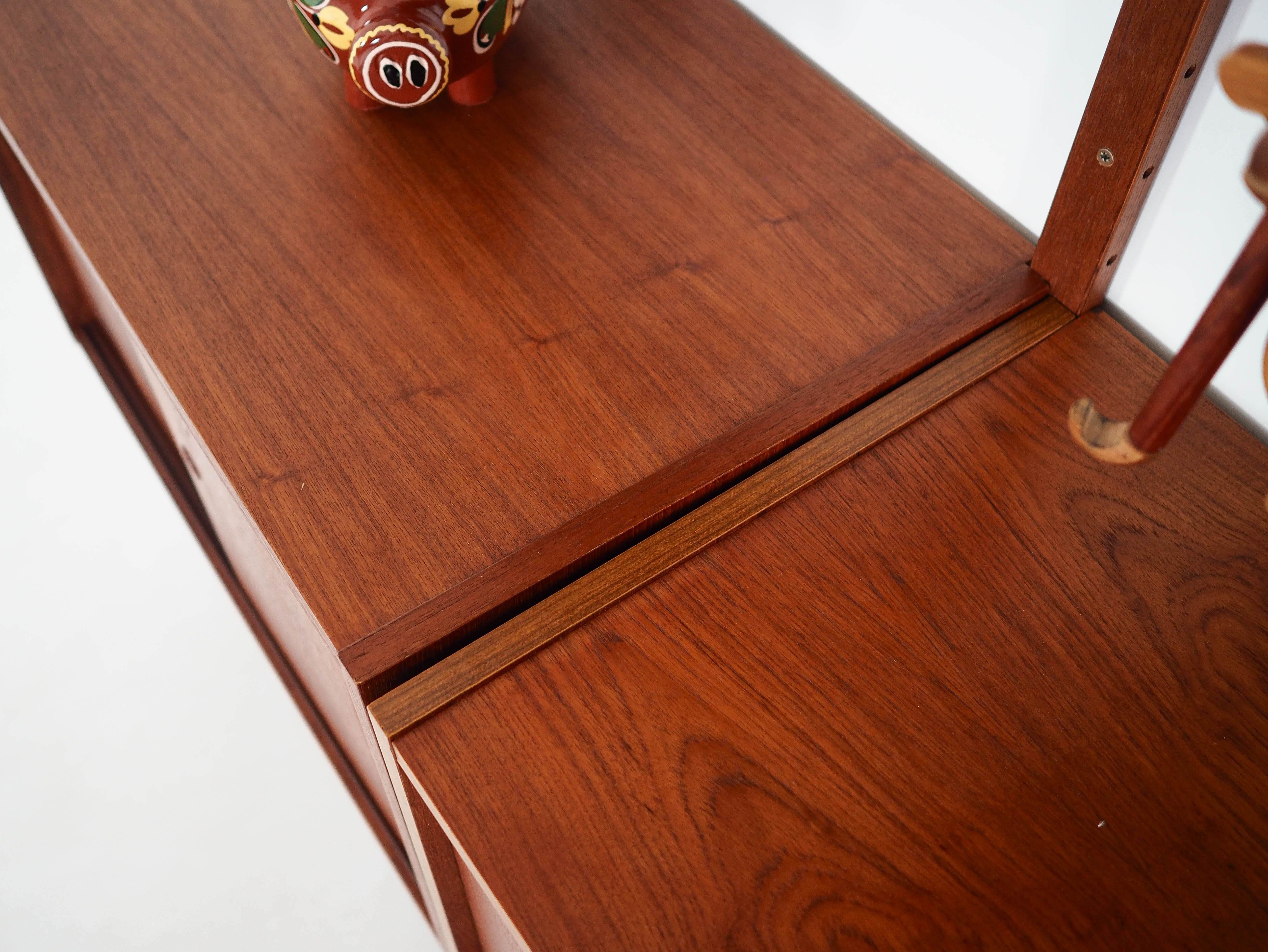 Teak modular bookcase PS System, Danish design, 1960s, manufactured by Rand