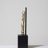 Pied de lampe sculpture Philippe Gabriel Papineau