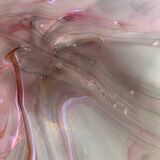 Marchand Paris glass paste lamp, Art Nouveau