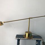 French brass pendulum lamp