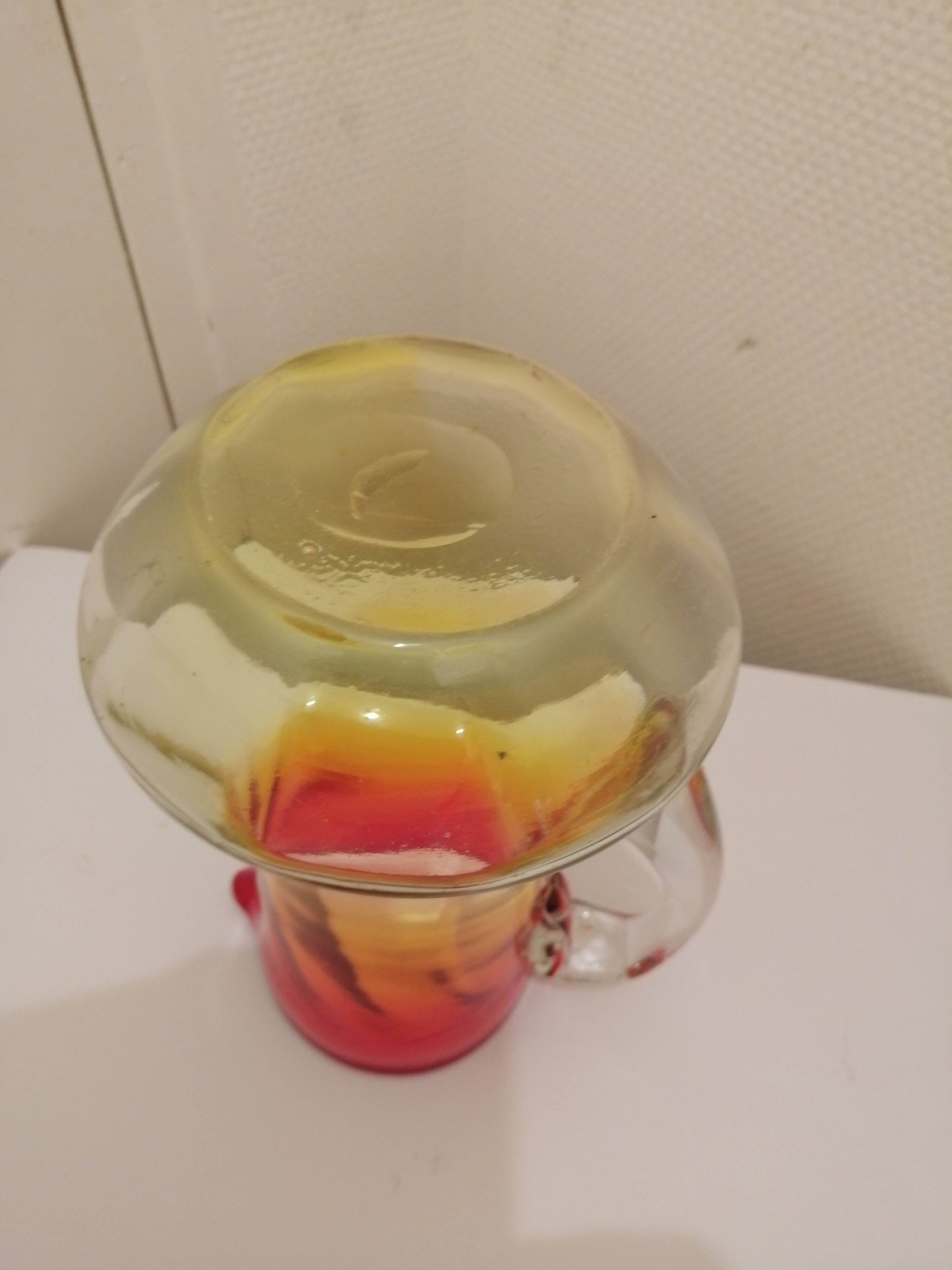 Vintage glass carafe